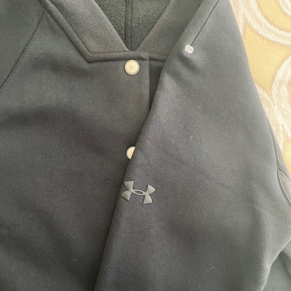 Under Armour Fleece Sweatshirt Bomber Jacket - Picture 7 of 7